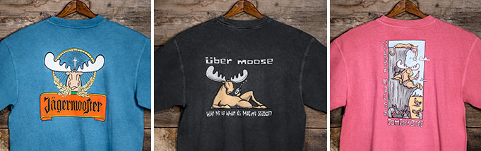 &Uuml;ber Moose T-Shirts