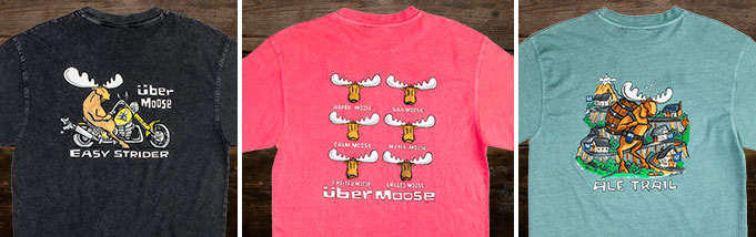 &Uuml;ber Moose T-Shirts