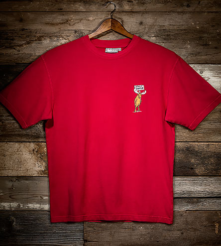 Call Of the Wild T-Shirt - Small Chest Print - Red