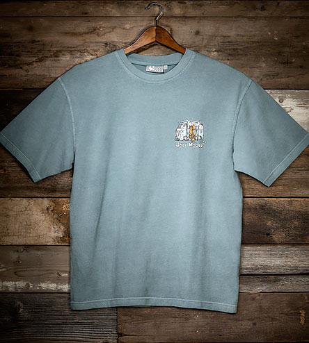 Nothing Says T-Shirt - Small Chest Print - Turquoise