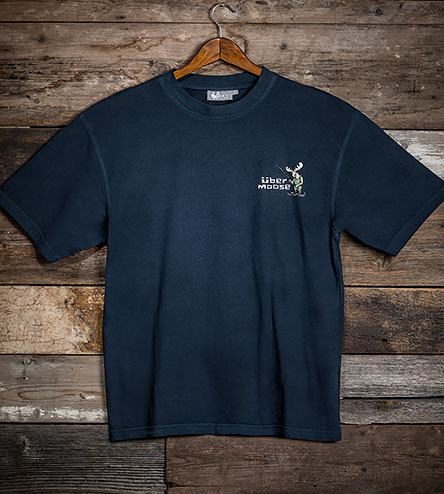 Keep it Reel T-Shirt - Small Chest Print - Indigo
