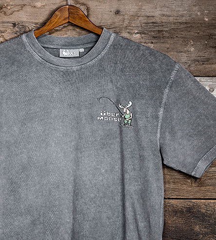 Keep it Reel T-Shirt - Small Chest Print - Charcoal