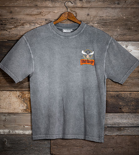 Jagermooster T-Shirt - Small Chest Print - Charcoal