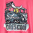 Old's Cool Van T-Shirt - Large Back Print - Pink