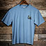 Old's Cool Van T-Shirt - Small Chest Print - Denim
