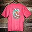 Surf Sup T-Shirt - Large Back Print - Pink