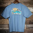 Don't Spoil The Moment T-Shirt - Large Back Print - Denim