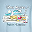 Hyper Inactive T-Shirt - Large Back Print - Sky