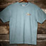 Hyper Inactive T-Shirt - Small Chest Print - Turquoise
