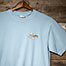 Hyper Inactive T-Shirt - Small Chest Print - Sky