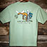 Well Hung T-Shirt - Large Back Print - Green