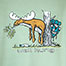 Well Hung T-Shirt - Large Back Print - Green