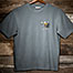 Well Hung T-Shirt - Small Chest Print - Grey