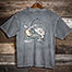Keep it Reel T-Shirt - Large Back Print - Charcoal