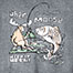 Keep it Reel T-Shirt - Large Back Print - Charcoal