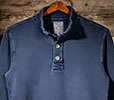 Button Sweat in Indigo