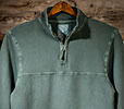 1/4 Zip Fleece in Green