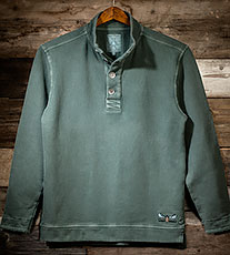 Button Sweat in Green
